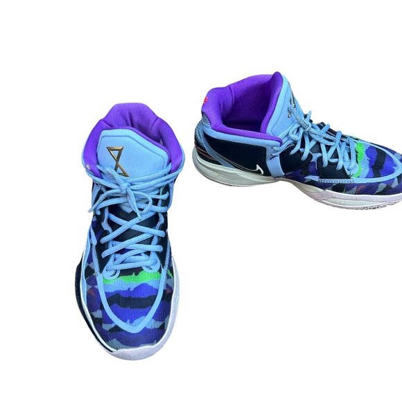 Nike Kyrie Infinity Multi Color Camo Aluminum Sail-Black CZ0204-400 Size 10.5 - Picture 5 of 14